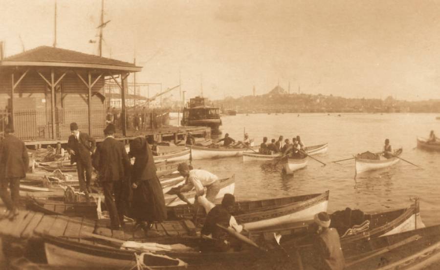 Κωνσταντινούπολη 1900 λιμάνι
