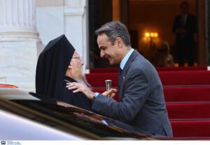 Συνάντηση Οικουμενικού Πατριάρχη Βαρθολομαίου με τον Πρωθυπουργό