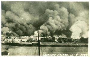 Σεπτέμβριος 1922 Σμύρνη: Η πόλη στις φλόγε